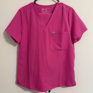 NWOT Medium Figs Scrub Set - Electric Orchid